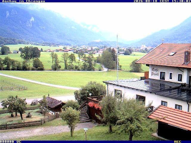 Archiv Foto Webcam Aschau im Chiemgau - Blick Richtung Süden auf Aschau