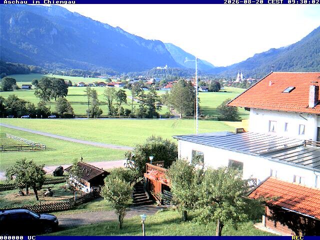 Archiv Foto Webcam Aschau im Chiemgau - Blick Richtung Süden auf Aschau