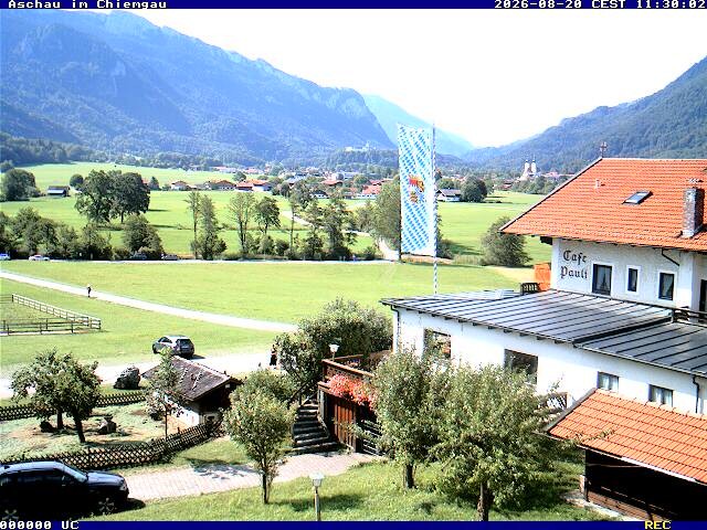 Archiv Foto Webcam Aschau im Chiemgau - Blick Richtung Süden auf Aschau