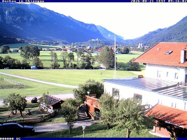 Archived image Webcam Aschau (Chiemgau) - Cafe Pauli