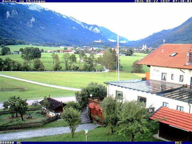 Archiv Foto Webcam Aschau im Chiemgau - Blick Richtung Süden auf Aschau