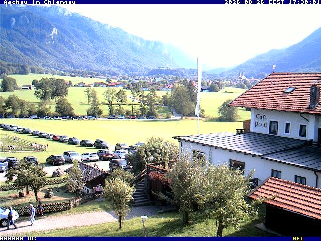 Archived image Webcam Aschau (Chiemgau) - Cafe Pauli