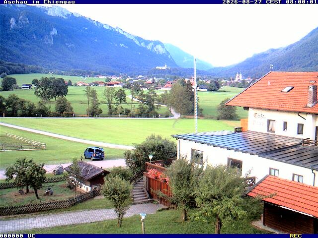 Archiv Foto Webcam Aschau im Chiemgau - Blick Richtung Süden auf Aschau