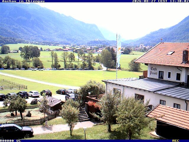 Archiv Foto Webcam Aschau im Chiemgau - Blick Richtung Süden auf Aschau