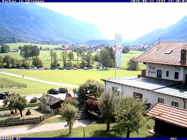 Archiv Foto Webcam Aschau im Chiemgau - Blick Richtung Süden auf Aschau