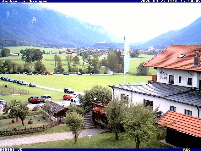 Archiv Foto Webcam Aschau im Chiemgau - Blick Richtung Süden auf Aschau