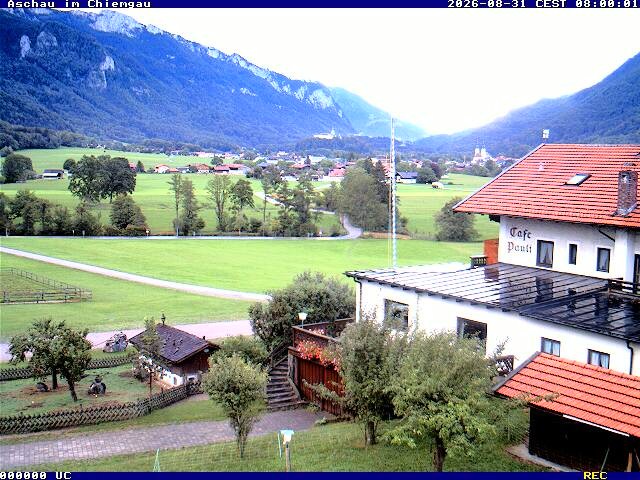 Archiv Foto Webcam Aschau im Chiemgau - Blick Richtung Süden auf Aschau