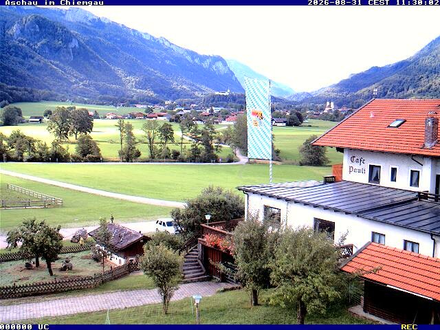 Archiv Foto Webcam Aschau im Chiemgau - Blick Richtung Süden auf Aschau
