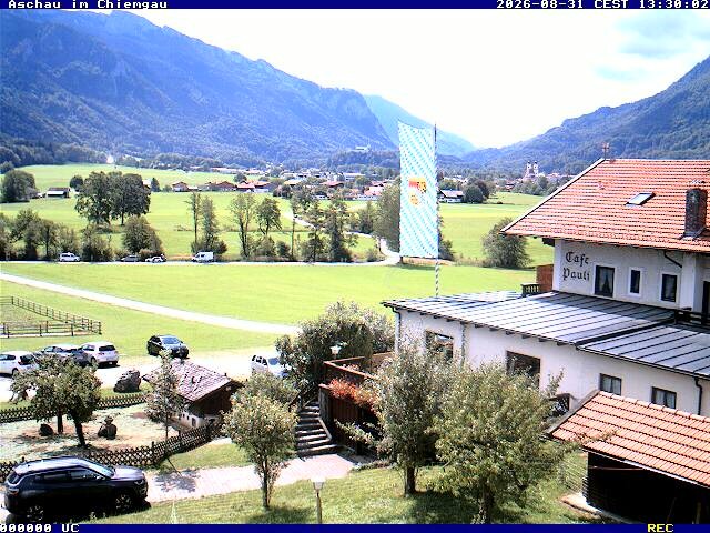 Archiv Foto Webcam Aschau im Chiemgau - Blick Richtung Süden auf Aschau