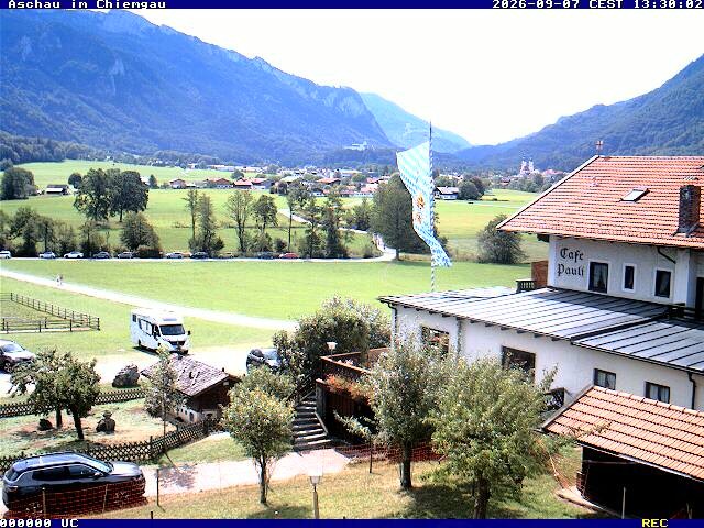 Archiv Foto Webcam Aschau im Chiemgau - Blick Richtung Süden auf Aschau
