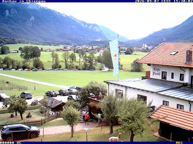 Archiv Foto Webcam Aschau im Chiemgau - Blick Richtung Süden auf Aschau