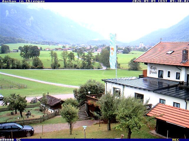 Archived image Webcam Aschau (Chiemgau) - Cafe Pauli