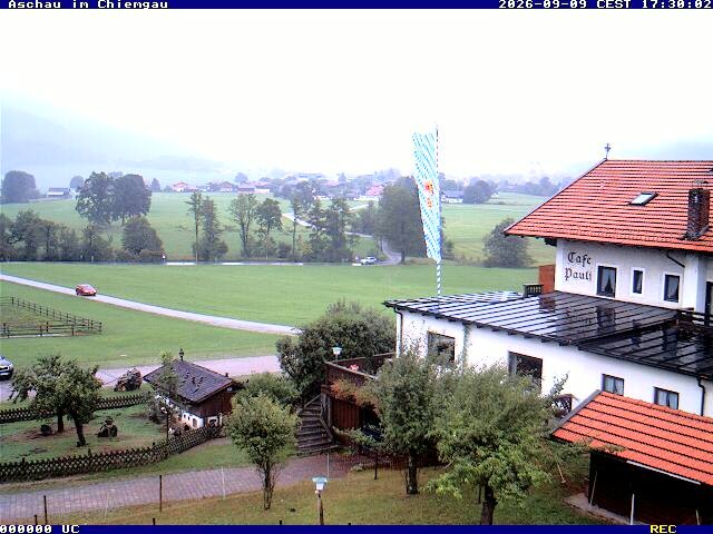 Archived image Webcam Aschau (Chiemgau) - Cafe Pauli