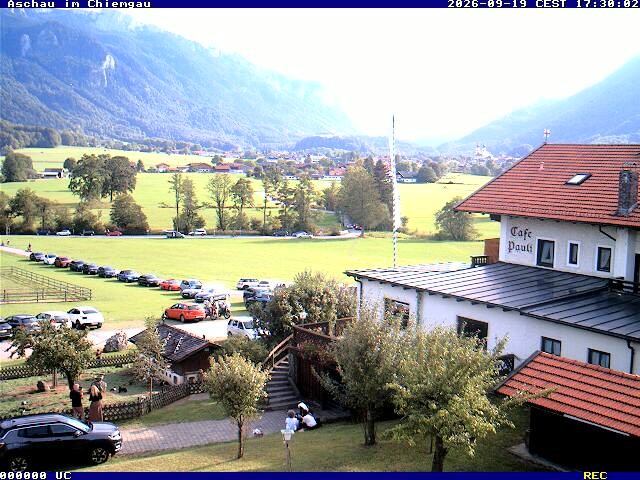 Archived image Webcam Aschau (Chiemgau) - Cafe Pauli