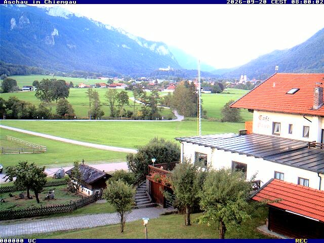 Archiv Foto Webcam Aschau im Chiemgau - Blick Richtung Süden auf Aschau