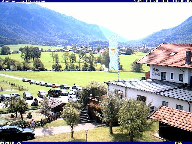 Archiv Foto Webcam Aschau im Chiemgau - Blick Richtung Süden auf Aschau
