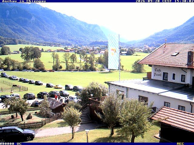 Archiv Foto Webcam Aschau im Chiemgau - Blick Richtung Süden auf Aschau