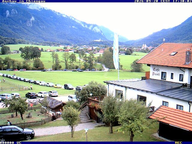 Archiv Foto Webcam Aschau im Chiemgau - Blick Richtung Süden auf Aschau