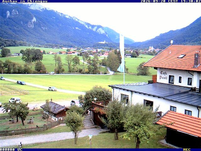 Archiv Foto Webcam Aschau im Chiemgau - Blick Richtung Süden auf Aschau