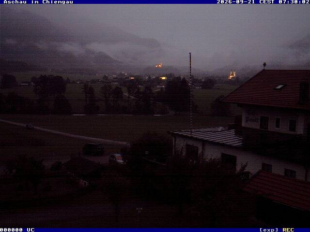 Archived image Webcam Aschau (Chiemgau) - Cafe Pauli