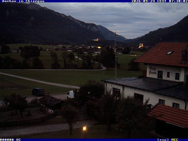 Archived image Webcam Aschau (Chiemgau) - Cafe Pauli