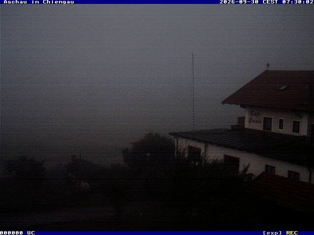 Archived image Webcam Aschau (Chiemgau) - Cafe Pauli