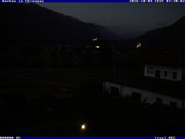 Archiv Foto Webcam Aschau im Chiemgau - Blick Richtung Süden auf Aschau