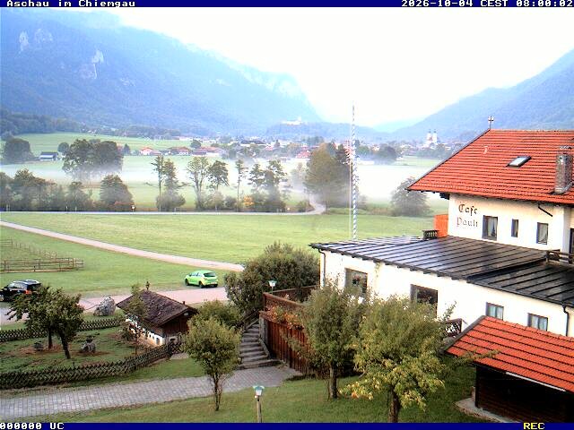 Archiv Foto Webcam Aschau im Chiemgau - Blick Richtung Süden auf Aschau