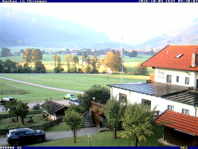 Archiv Foto Webcam Aschau im Chiemgau - Blick Richtung Süden auf Aschau