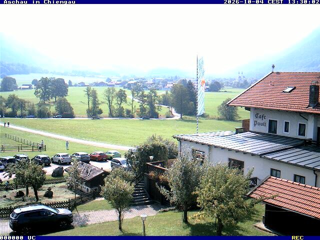 Archiv Foto Webcam Aschau im Chiemgau - Blick Richtung Süden auf Aschau