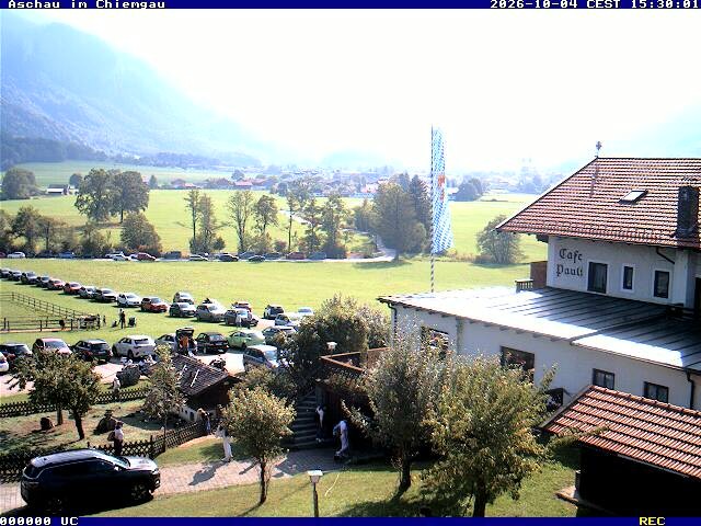 Archiv Foto Webcam Aschau im Chiemgau - Blick Richtung Süden auf Aschau