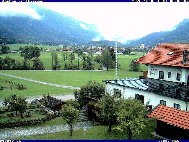 Archiv Foto Webcam Aschau im Chiemgau - Blick Richtung Süden auf Aschau