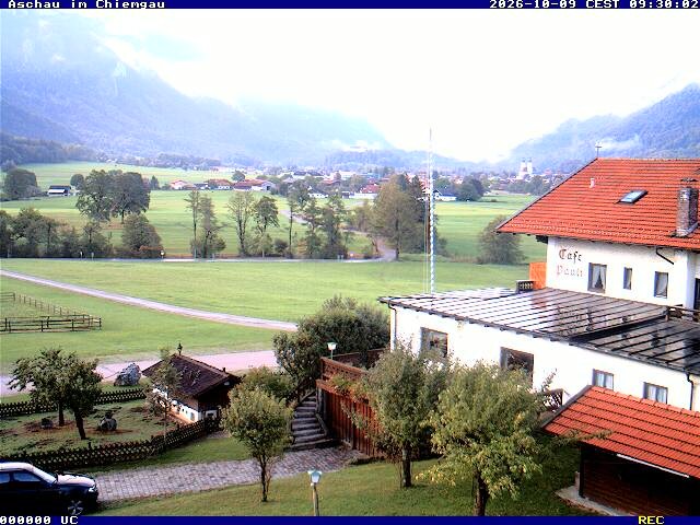 Archiv Foto Webcam Aschau im Chiemgau - Blick Richtung Süden auf Aschau