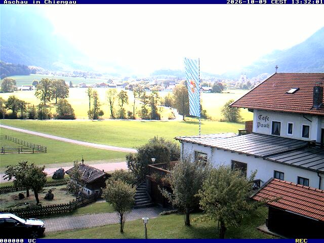 Archiv Foto Webcam Aschau im Chiemgau - Blick Richtung Süden auf Aschau