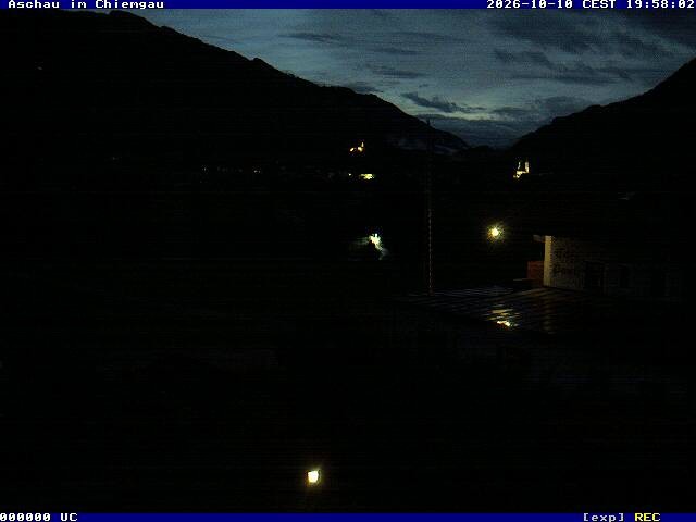 Archived image Webcam Aschau (Chiemgau) - Cafe Pauli