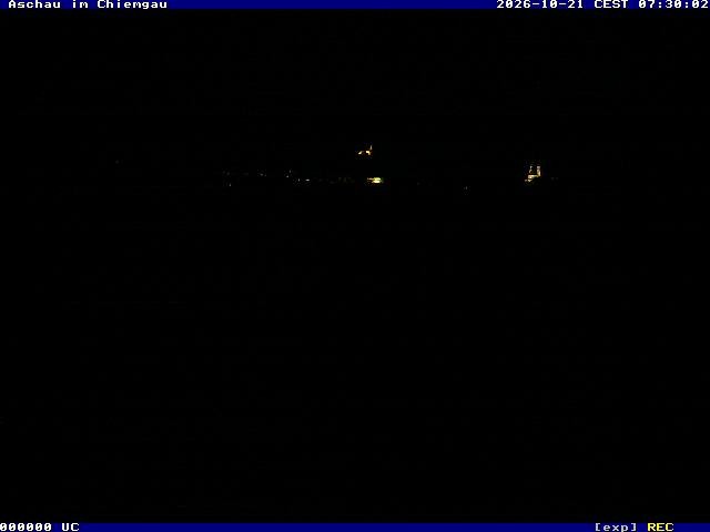 Archiv Foto Webcam Aschau im Chiemgau - Blick Richtung Süden auf Aschau