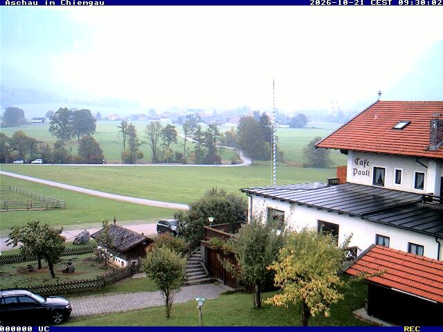 Archiv Foto Webcam Aschau im Chiemgau - Blick Richtung Süden auf Aschau