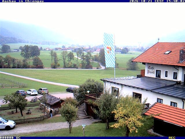 Archiv Foto Webcam Aschau im Chiemgau - Blick Richtung Süden auf Aschau