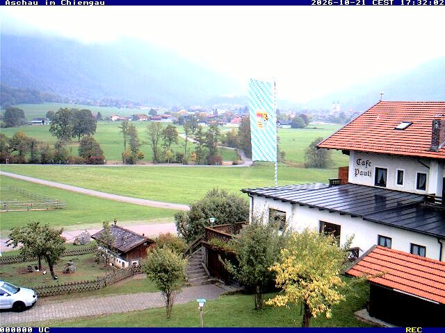 Archiv Foto Webcam Aschau im Chiemgau - Blick Richtung Süden auf Aschau