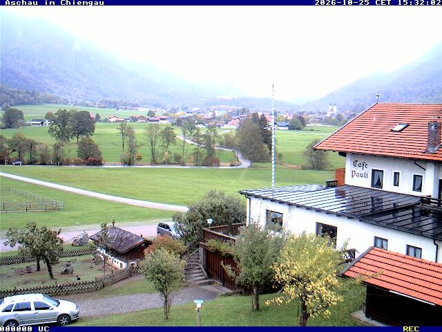 Archived image Webcam Aschau (Chiemgau) - Cafe Pauli