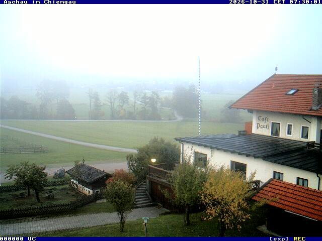 Archiv Foto Webcam Aschau im Chiemgau - Blick Richtung Süden auf Aschau