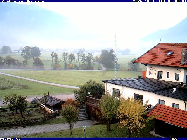 Archiv Foto Webcam Aschau im Chiemgau - Blick Richtung Süden auf Aschau
