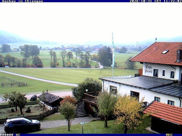 Archiv Foto Webcam Aschau im Chiemgau - Blick Richtung Süden auf Aschau
