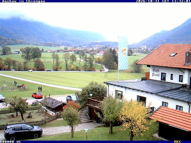 Archiv Foto Webcam Aschau im Chiemgau - Blick Richtung Süden auf Aschau