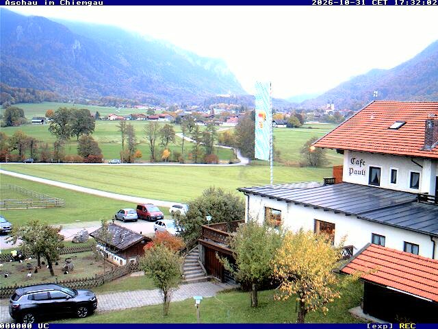 Archiv Foto Webcam Aschau im Chiemgau - Blick Richtung Süden auf Aschau