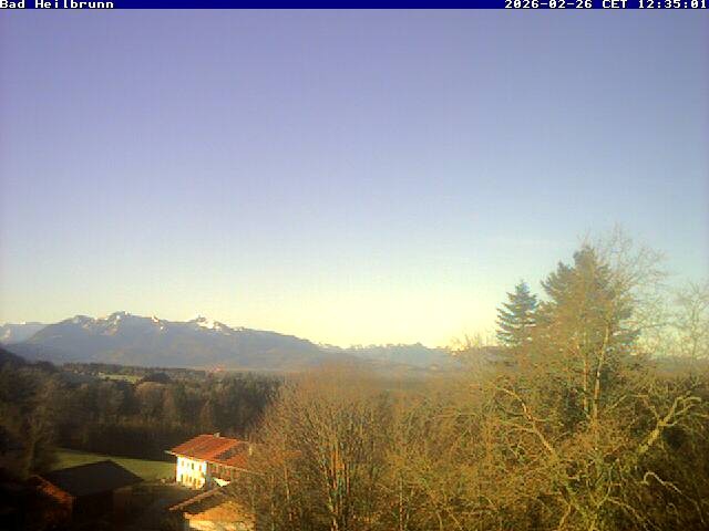 Archived image Webcam Bad Heilbrunn (Tölzer Land)