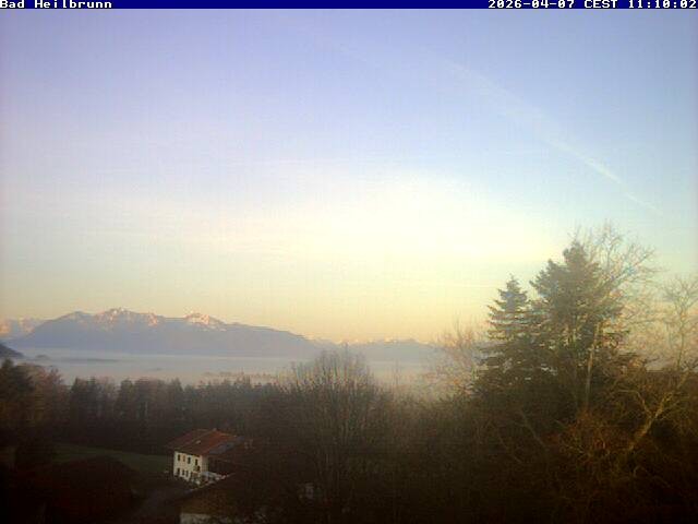 Archiv Foto Webcam Bad Heilbrunn im Tölzer Land