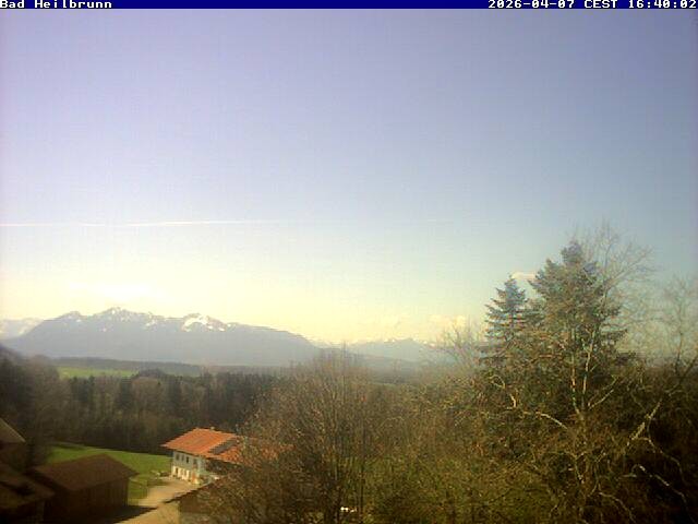 Archiv Foto Webcam Bad Heilbrunn im Tölzer Land