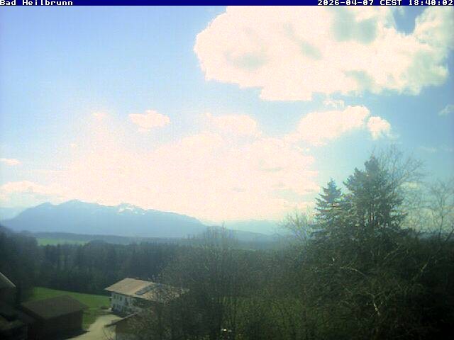 Archiv Foto Webcam Bad Heilbrunn im Tölzer Land