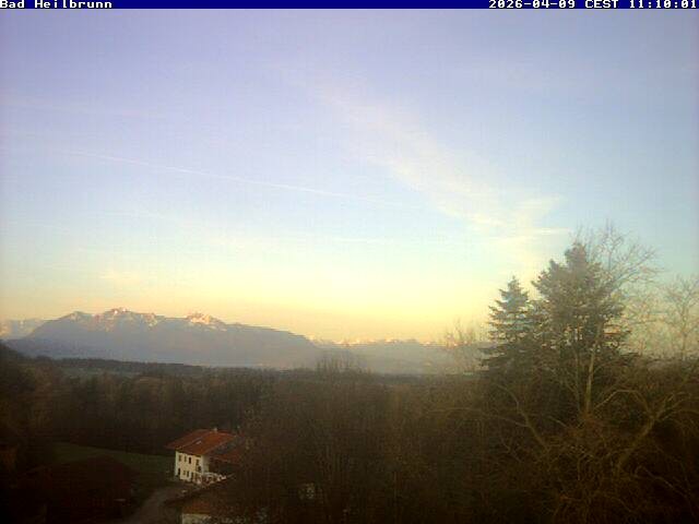 Archiv Foto Webcam Bad Heilbrunn im Tölzer Land